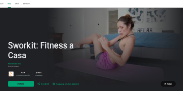 Come funziona la APP Sworkit per workout personalizzati